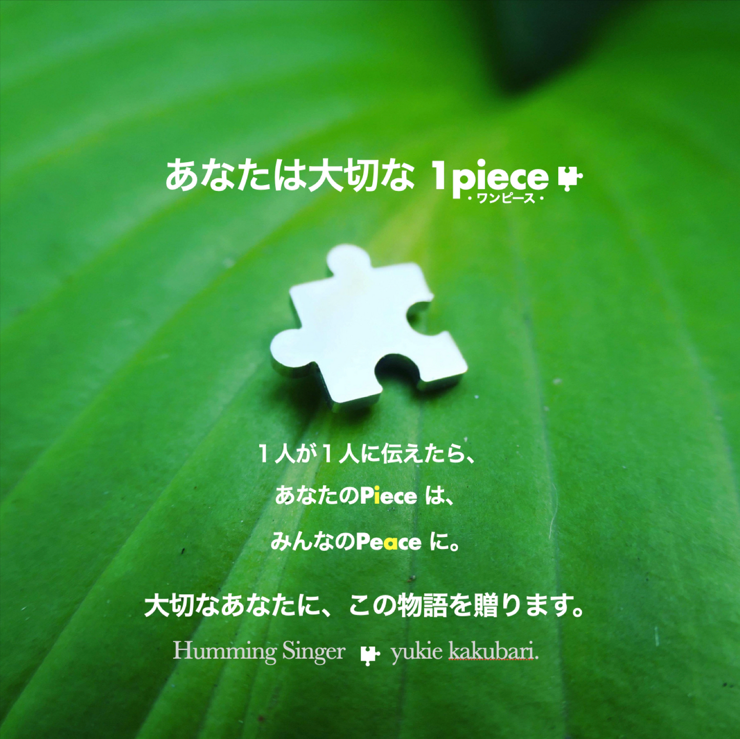 特別ページ【紙絵本５冊・大サイズ】あなたは大切な１Pieceえほん（10,500円ご支援ページ）